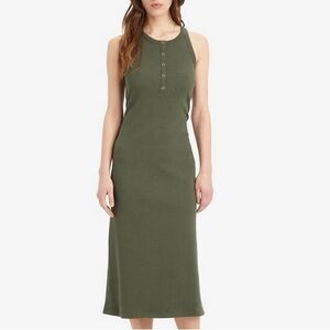 NWT Levi’s Ellia Tank Dress in Green Size S